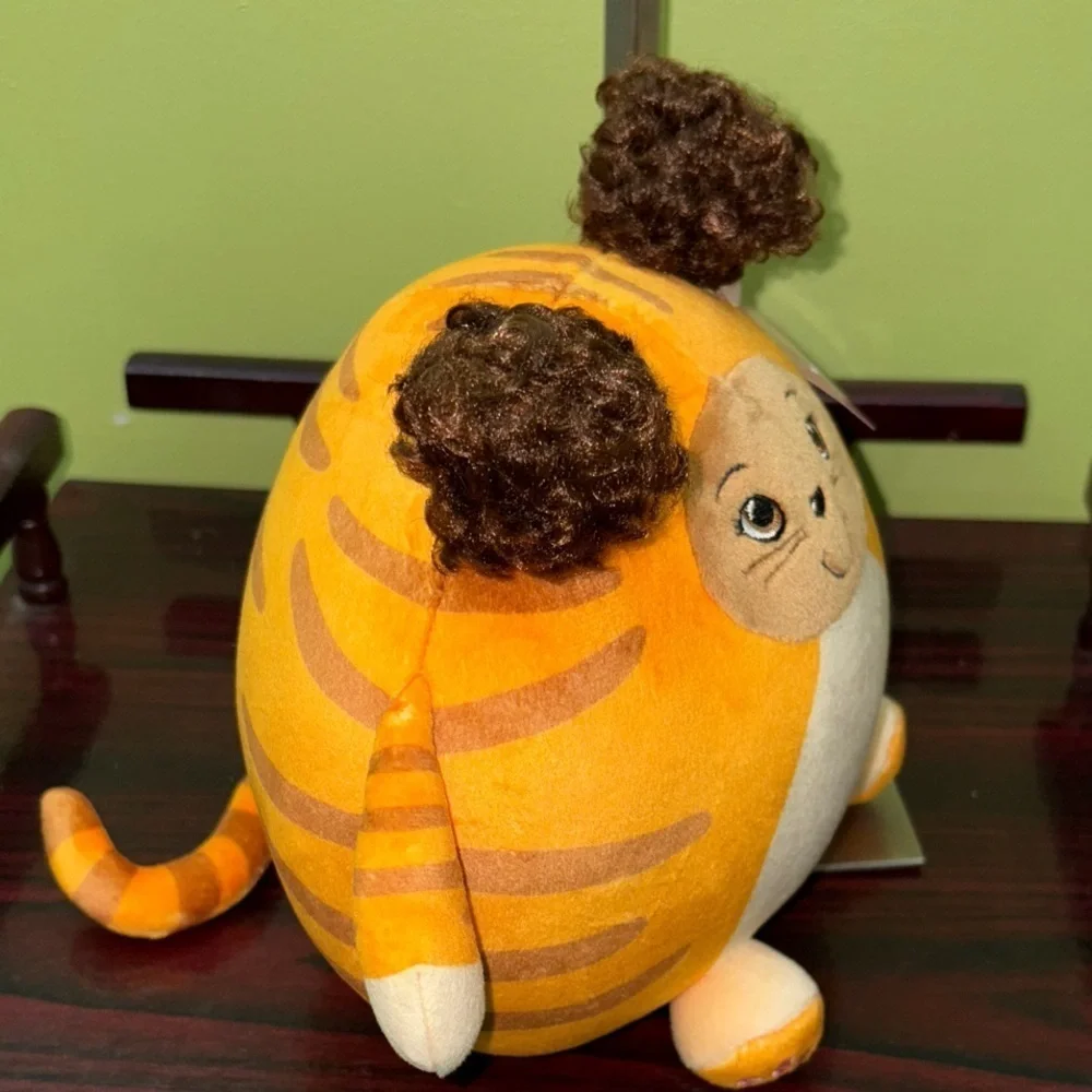 🆕 Fresh Cuddles Purrfect Kitty Orange and White Plush Doll